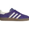Zapatillas Adidas Gazelle Indoor para hombre, color morado y blanco, IF1806