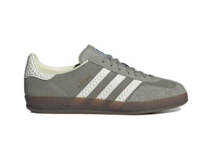 Zapatillas Adidas Gazelle Indoor Gris Oscuro Blanco IF1807