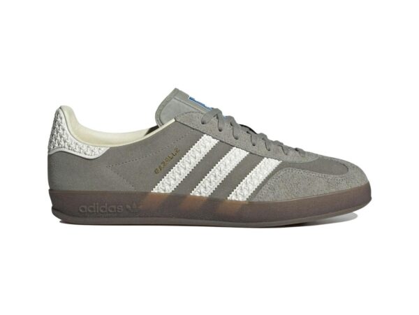 Zapatillas Adidas Gazelle Indoor Gris Oscuro Blanco IF1807