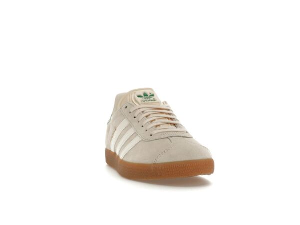 Zapatillas Adidas Gazelle Wonder para mujer, color blanco, verde y goma, IF3235