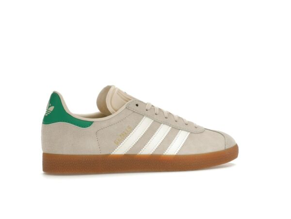 Zapatillas Adidas Gazelle Wonder para mujer, color blanco, verde y goma, IF3235