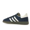 Zapatillas de ante Adidas Handball Spezial Night Indigo IF7087 color crema y blanco