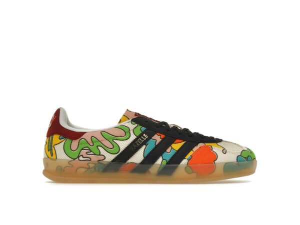 Zapatillas Adidas Gazelle Indoor Sean Wotherspoon color crudo/azul marino sombra