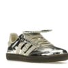 Zapatillas Adidas Samba Wales Bonner de piel plateadas – IG8181