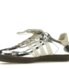 Zapatillas Adidas Samba Wales Bonner de piel plateadas – IG8181