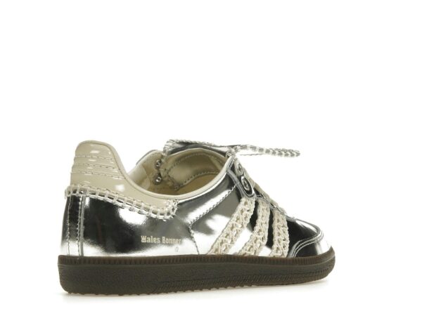 Zapatillas Adidas Samba Wales Bonner de piel plateadas – IG8181