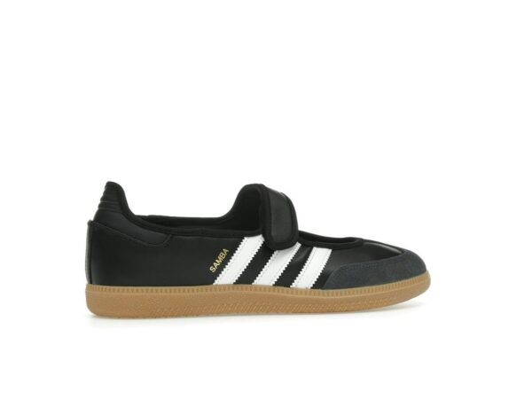 Zapatillas Adidas Samba Jane para mujer, color negro, blanco y goma, JQ6445
