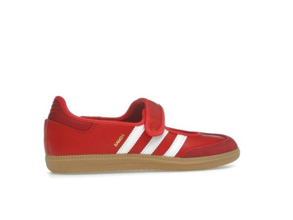 Zapatillas Adidas Samba Jane Scarlet White Gum para mujer JQ6446