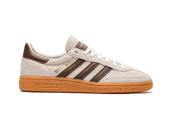 Zapatillas Adidas Handball Spezial para mujer en blanco roto Earth Strata Gum JQ8903