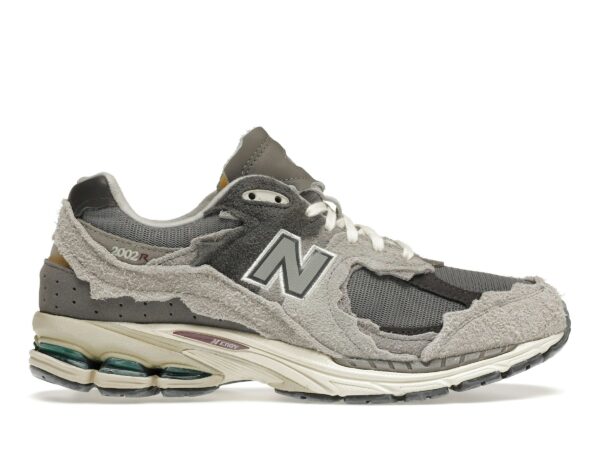 Zapatillas New Balance 2002R Protection Pack Rain Cloud M2002RDA de ante y malla gris