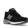 Zapatillas New Balance 990v3 MiUSA de piel negra y blanca – M990BS3