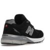 Zapatillas New Balance 990v3 MiUSA de piel negra y blanca – M990BS3