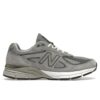 Zapatillas New Balance 990v4 Gris M990GL4 para Hombre Fabricadas en EE. UU.