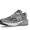 New Balance 990v6 MiUSA Gris M990GL6: Zapatillas de running premium de ante y malla con amortiguación ABZORB y FuelCell