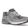 Zapatillas de estilo de vida New Balance 990v3 MiUSA grises M990GY3 para hombre