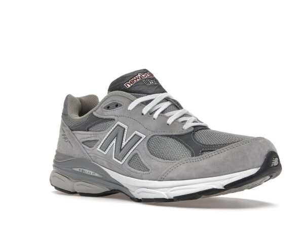 Zapatillas de estilo de vida New Balance 990v3 MiUSA grises M990GY3 para hombre