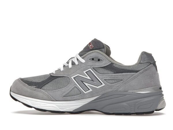 Zapatillas de estilo de vida New Balance 990v3 MiUSA grises M990GY3 para hombre