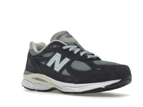 New Balance 990v3 MiUSA Kith Azul Acero M990KS3