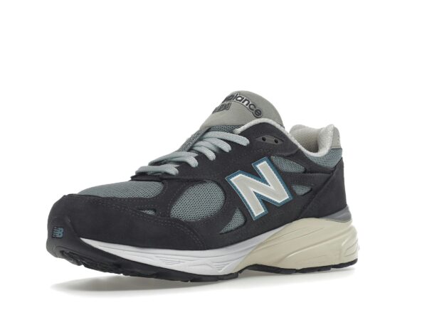 New Balance 990v3 MiUSA Kith Azul Acero M990KS3