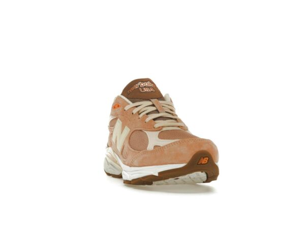 Zapatillas New Balance 990v3 MiUSA Exclusive Naranja Crema – M990SZ3