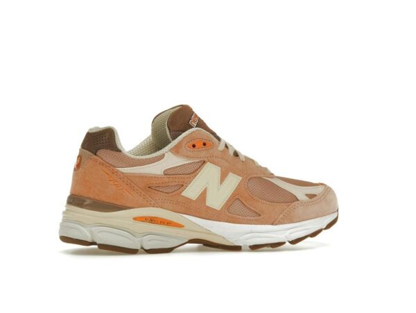 Zapatillas New Balance 990v3 MiUSA Exclusive Naranja Crema – M990SZ3