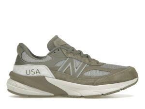 New Balance 990v6 MiUSA WTAPS – Zapatillas M990WT6 de ante, nobuk y malla en gris