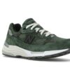 New Balance 992 JJJJound Green M992JJ: Zapatillas premium de ante y malla