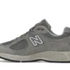 Zapatillas New Balance 2002R Marblehead Light Aluminum ML2002RC de cuero y malla en gris