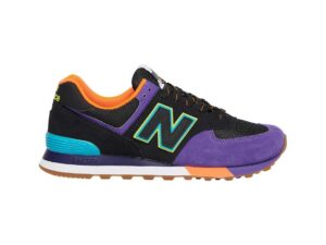 Zapatillas New Balance 574 ML574PT2 en negro, morado, naranja y azul