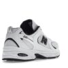 Zapatillas New Balance 530 de piel y malla, blancas y negras – MR530EWB