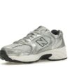 Zapatillas New Balance 530 Grey Matter plateadas metalizadas – MR530LG