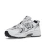 Zapatillas New Balance 530 Blanco Plata Azul Marino MR530SG