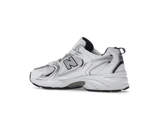 Zapatillas New Balance 530 Blanco Plata Azul Marino MR530SG