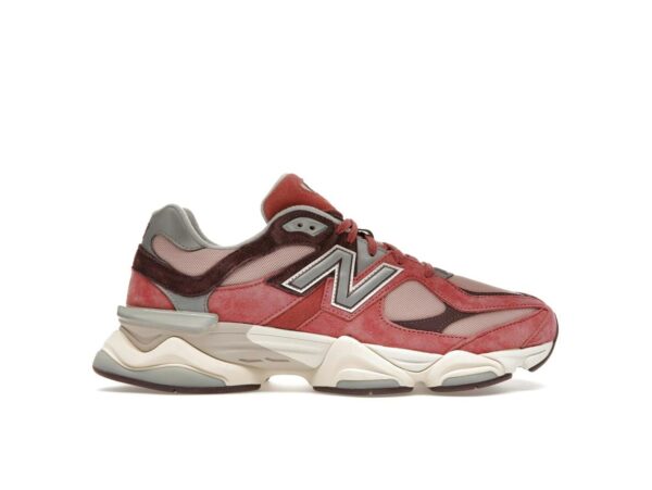 Zapatillas New Balance 9060 U9060TRU Cherry Blossom en rojo mineral/trufa/nube de lluvia