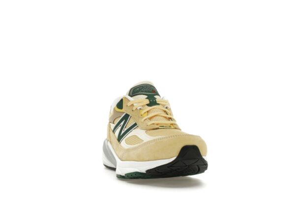 Zapatillas New Balance 990v6 MiUSA Verde Azufre U990TE6 – Fabricadas en EE. UU.