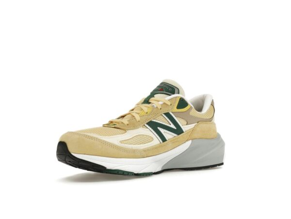 Zapatillas New Balance 990v6 MiUSA Verde Azufre U990TE6 – Fabricadas en EE. UU.
