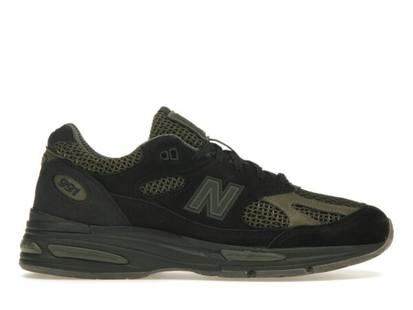 New Balance 991v2 MiUK Stone Island Black U991SD2: Zapatillas de colaboración fabricadas en el Reino Unido
